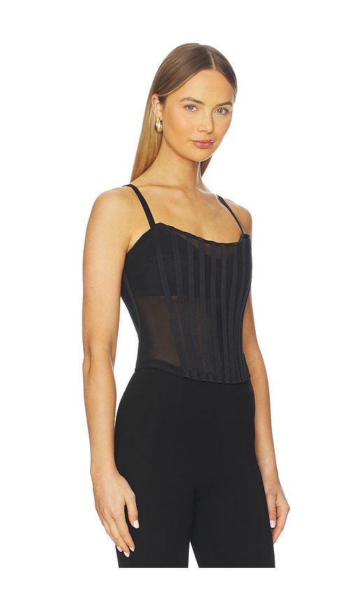 Nbd Maria Corset Top In Black