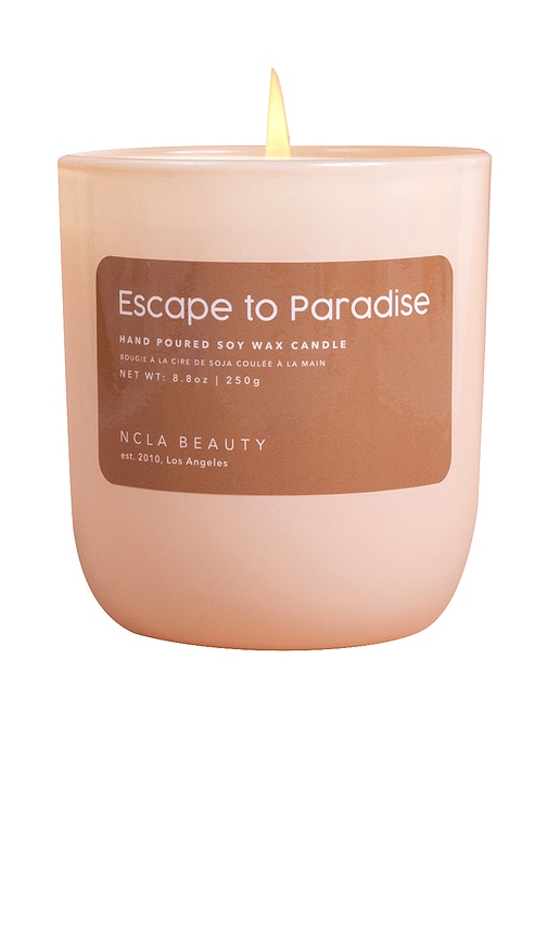 Escape To Paradise Soy Waxed Candle in Coconut Vanilla