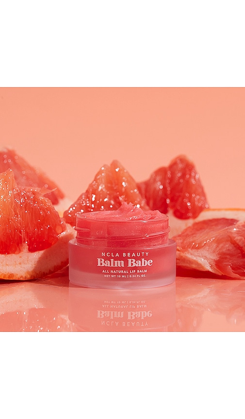 Shop Ncla Balm Babe 100% Natural Lip Balm In Pink Grapefruit