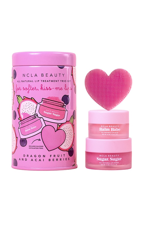 LIP CARE DUO + LIP SCRUBBER リップケアセット in Dragon Fruit & Acai Berries