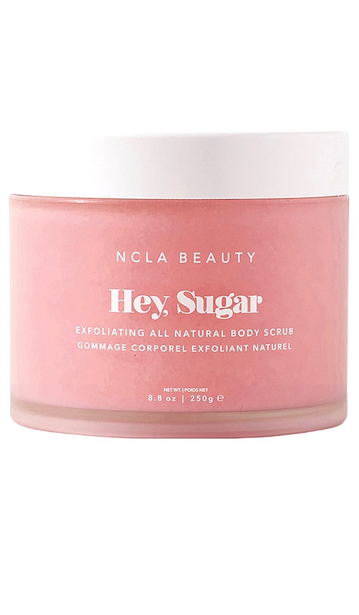 Shop Ncla Hey, Sugar Exfoliating All Natural Body Scrub In Pink Grapefruit