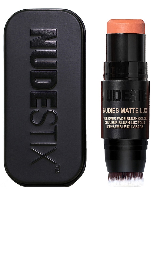 NUDESTIX Nudies Matte Lux All Over Face Blush in Pretty Peachy