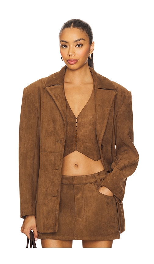 The Brooklyn Blazer in Brown. - size XL (also in L, M, S, XS)