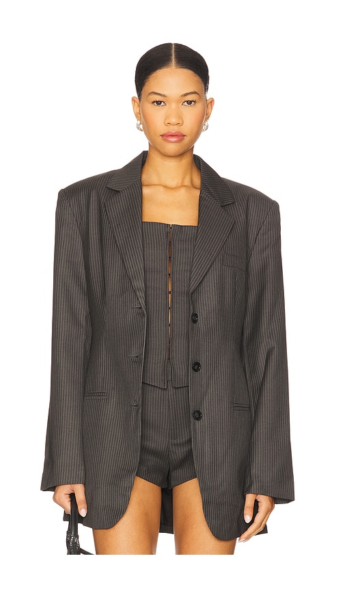 The Sawyer Blazer in Grey. - size M (also in S) - Nakedvice - Modalova