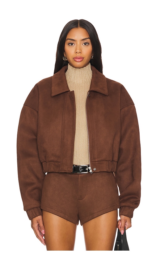 Nakedvice The Selene Jacket in Chocolate