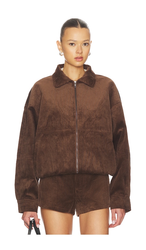 Nakedvice The Jude Cord Bomber In Brown