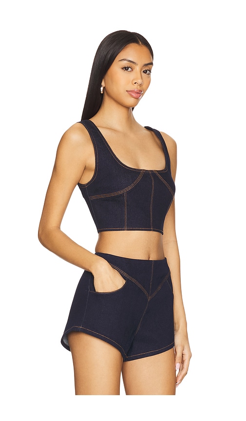 Nakedvice Alba Top In Blue