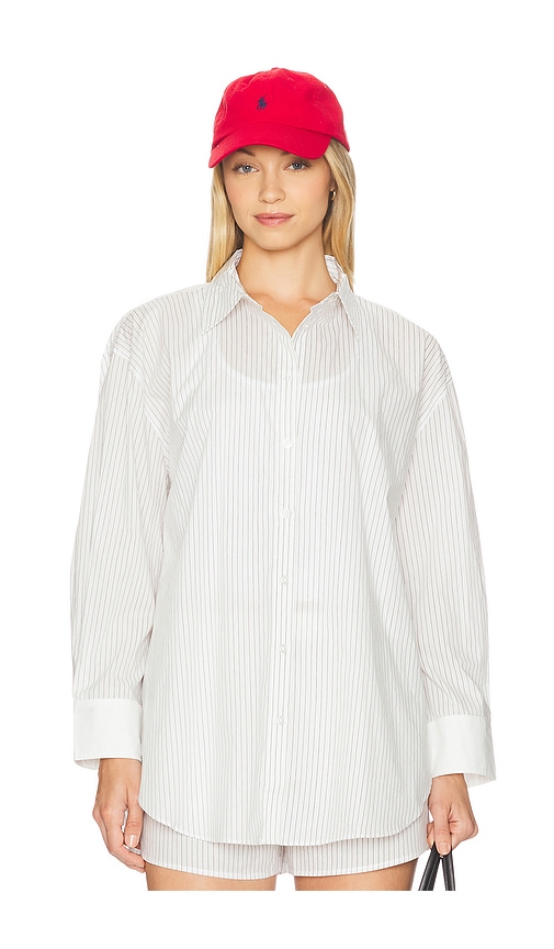 The Bentley Shirt in White. - size XS (also in L, M, S, XL)