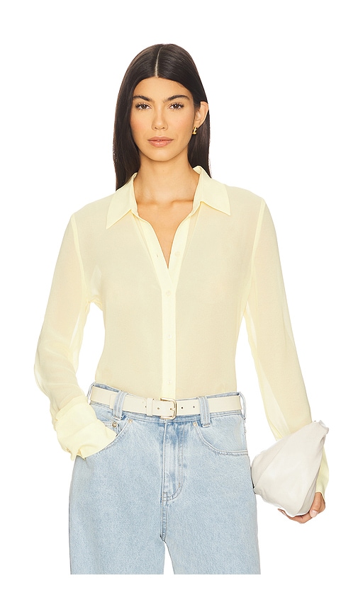 The Magda Shirt in Yellow. - size XS (also in L, M, S)