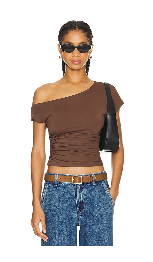 Shop Nakedvice The Katia Top In Chocolate Brown