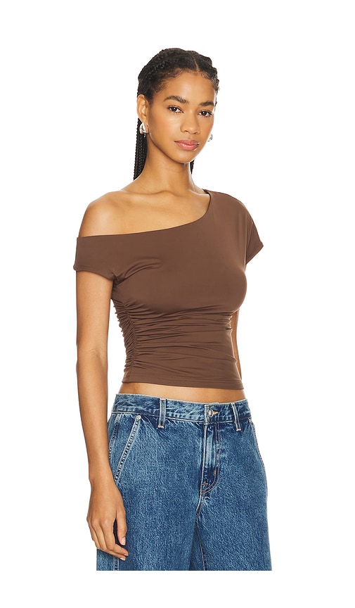 Shop Nakedvice The Katia Top In Chocolate Brown