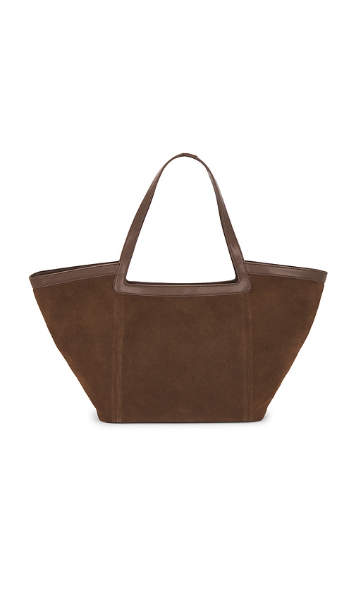 Nakedvice The Portia Tote in Cocoa & Silver