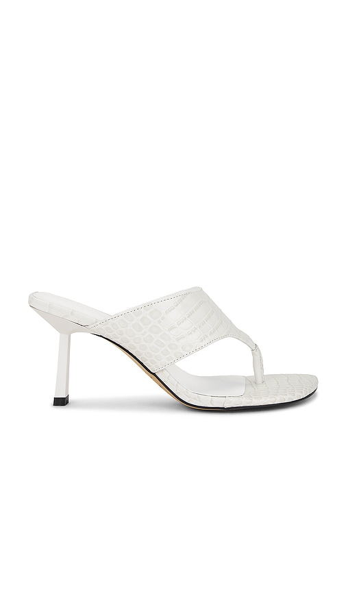 The Tasha Heel in Ivory. - size 8 (also in 10, 5, 6, 7, 9)