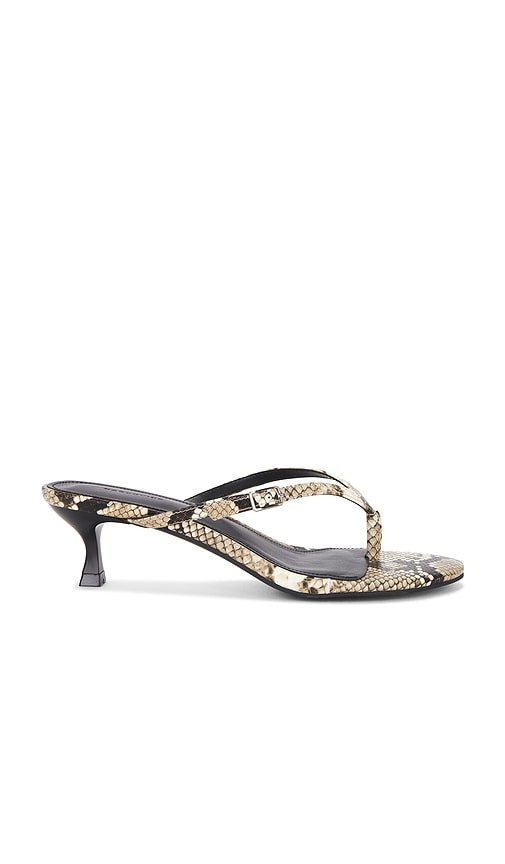 The Tayla Heel Sandal in Beige. - size 8 (also in 5, 6, 7)