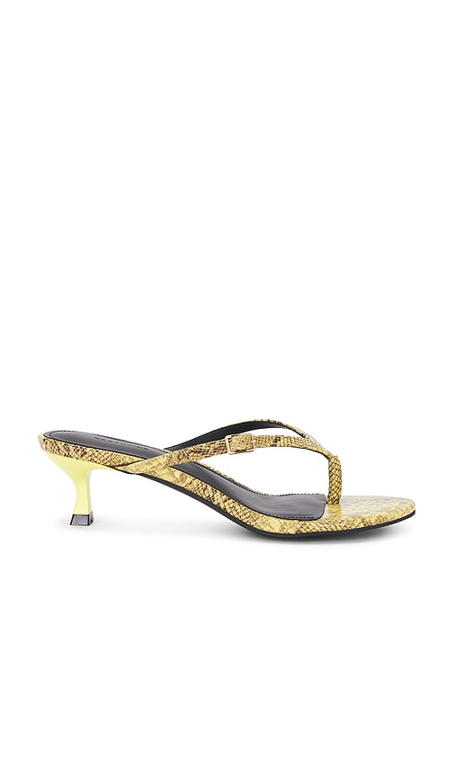 The Tayla Heel Sandal in Yellow. - size 9 (also in 10, 5, 6, 7, 8)