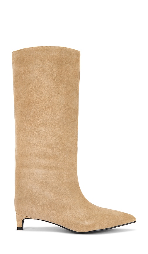 X REVOLVE The Stacey Boot in Taupe. - size 10 (also in 5, 6, 7, 8, 9) - Nakedvice - Modalova