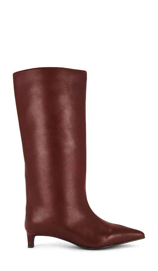 X REVOLVE The Stacey Boot in Burgundy. - size 6 (also in 7, 8, 9) - Nakedvice - Modalova