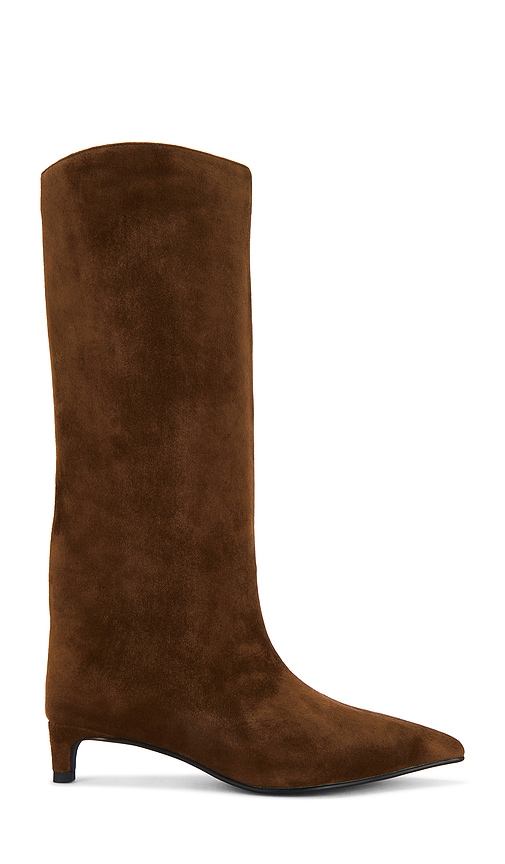 Nakedvice The Stacey Suede Boot In Brown
