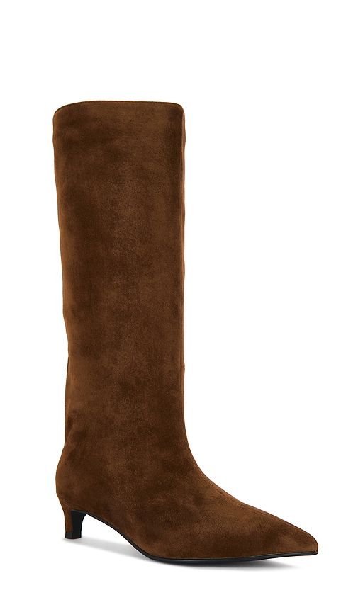 Nakedvice The Stacey Suede Boot In Brown