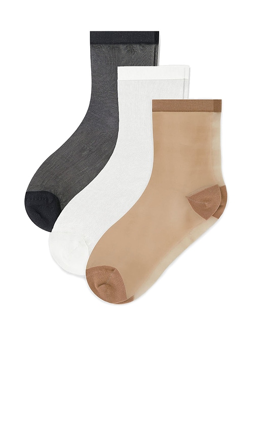 Negative Underwear Fancy Mesh Sock 3 Pack