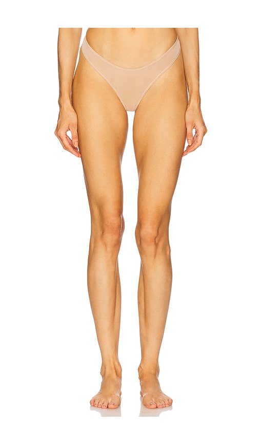 Negative Underwear Sieve Dipped Thong