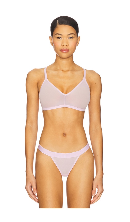 Sieve Non-wire Bra in Pink. - size 4 (also in 0, 1, 2, 3)