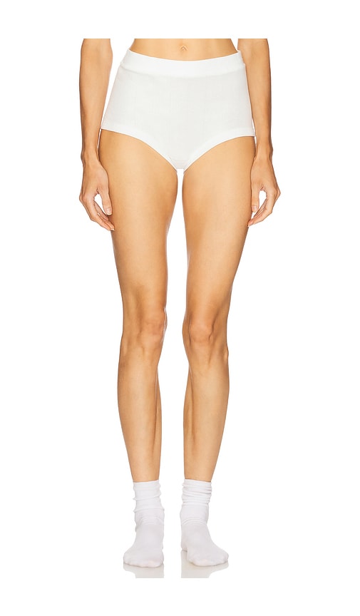 Negative Underwear Pointelle Lounge Short In White