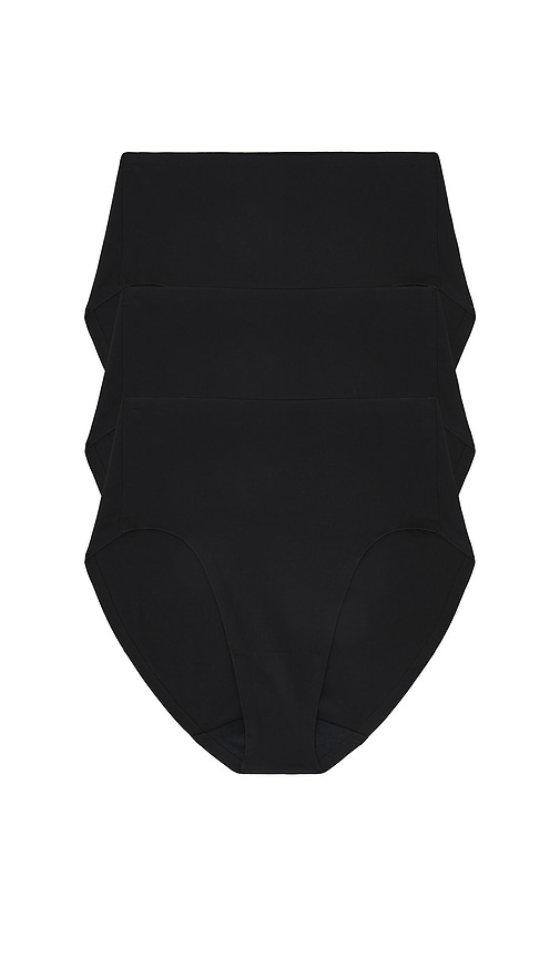 Base High Rise Brief 3-pack in Black. - size XXL (also in L, M, S, XL, XS)