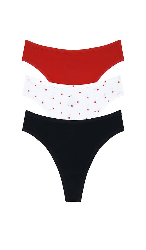 Negative Underwear Cloud Cotton Thong 3 Pack