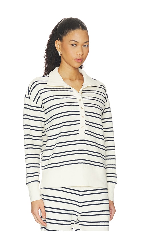 Negative Underwear Waffle Knit Pullover In Black