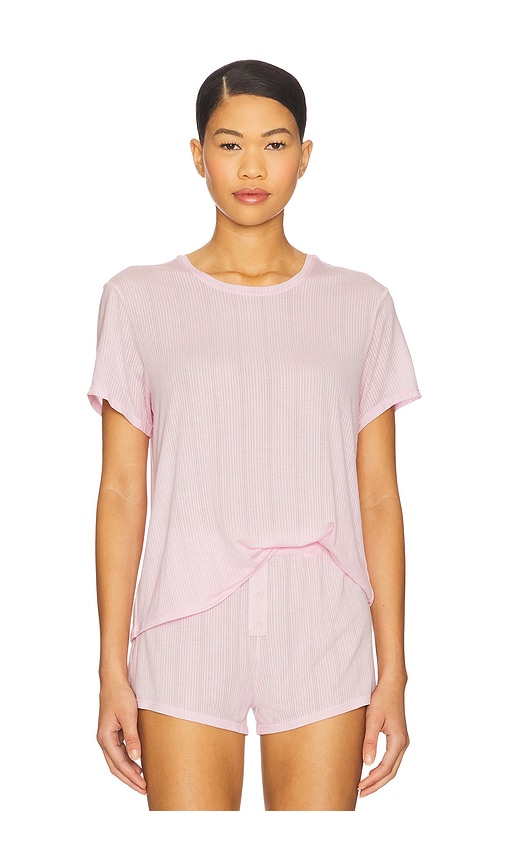 Whipped Boyfriend Shirt in Pink. - size XS (also in M, XL/1X)