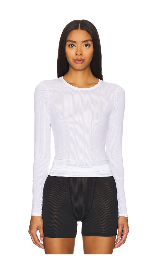 Shop Negative Underwear Whipped Long Sleeve In White