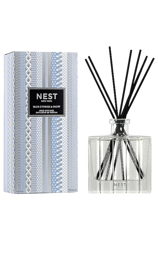 Nest New York Blue Cypress & Snow Reed Diffuser In Blue Cypress And Snow