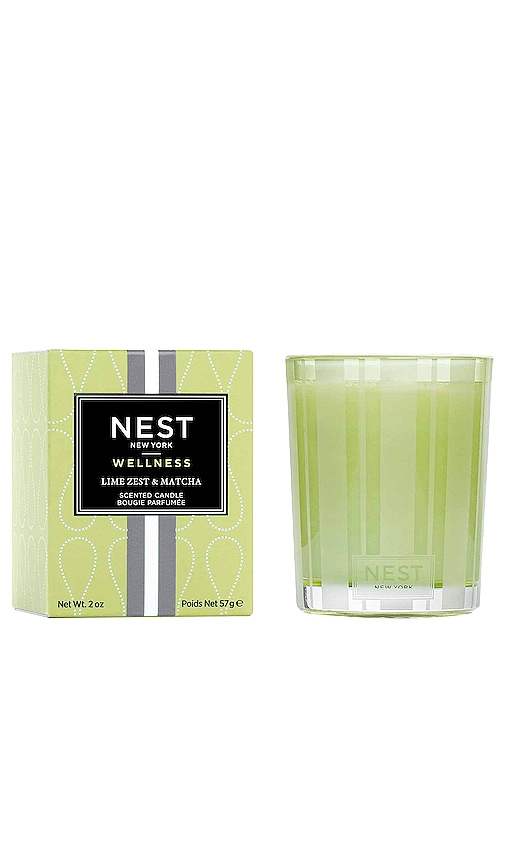 Product image of NEST New York СВЕЧА VOTIVE CANDLE in Lime Zest & Matcha. Click to view full details