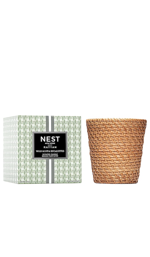 Nest New York Wild Mint & Eucalyptus Classic Candle In Green