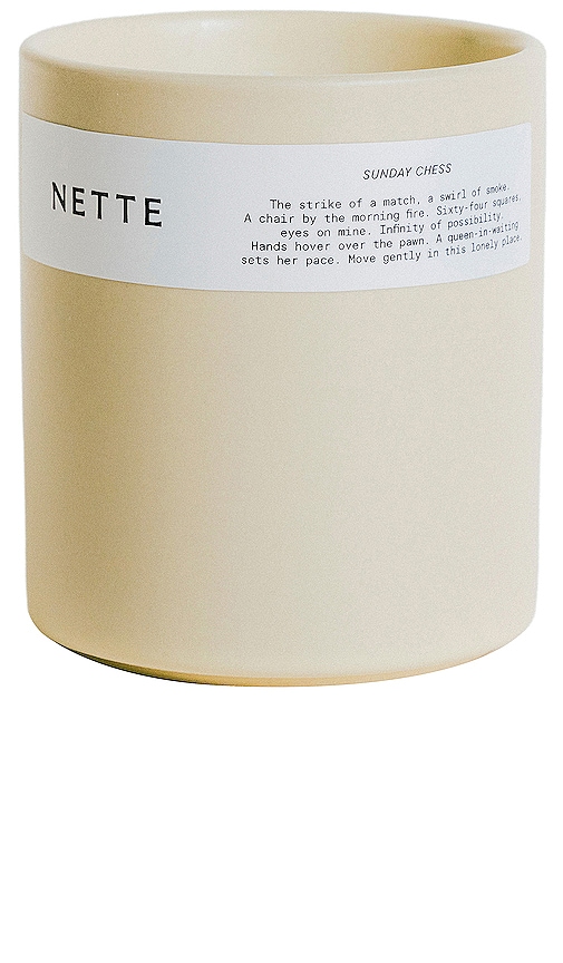 NETTE SUNDAY CHESS SCENTED CANDLE