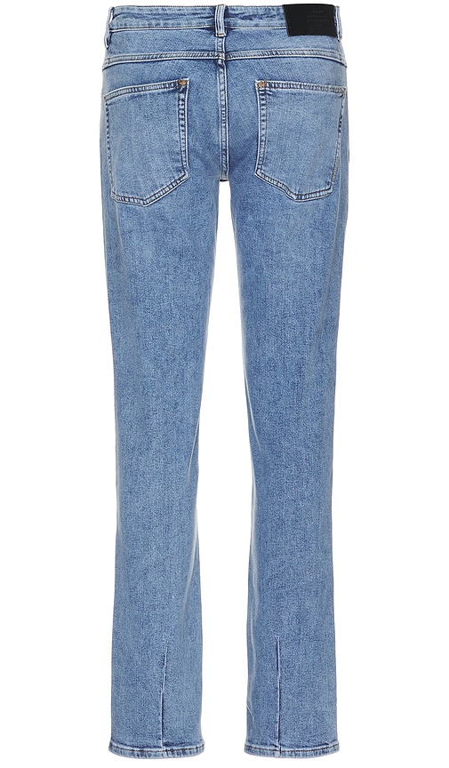 Shop Neuw Lou Straight Valentine Jean In Blue