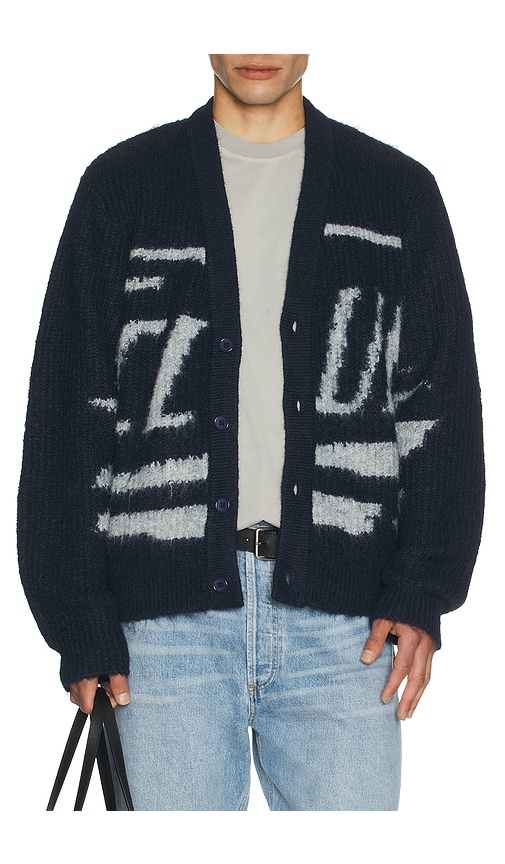  Neuw Cardigan Fuzzy Club In Blue. Größe M. Also In L. 