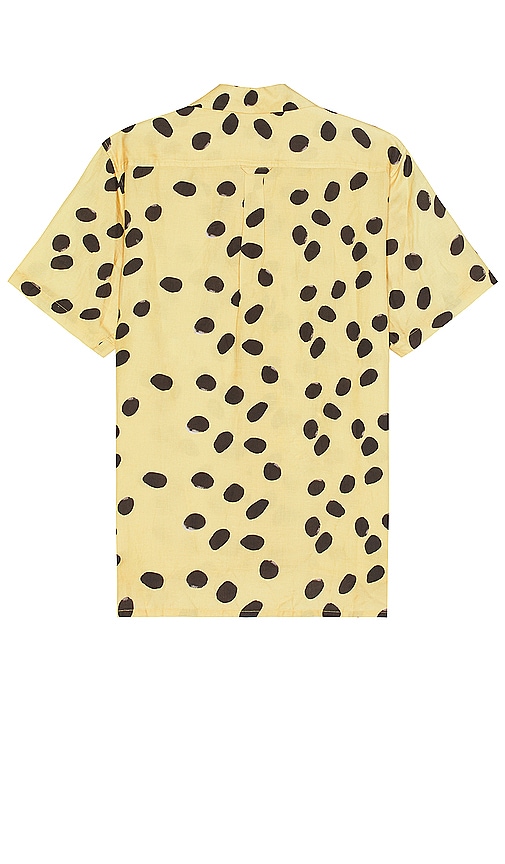 Shop Neuw Curtis Short Sleeve Dot Shirt In 钢带