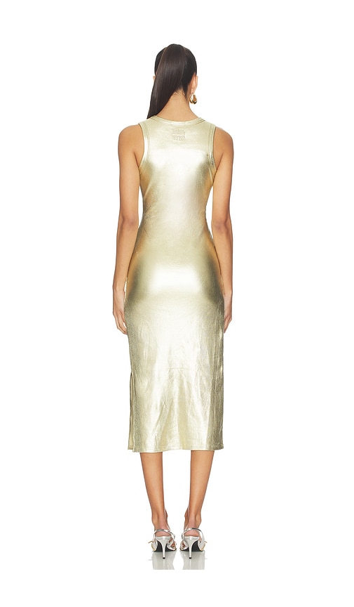  Never Fully Dressed Kleid Dress In Metallic Gold. Größe S. Also In Xs, L, Xl, Xxxl. 