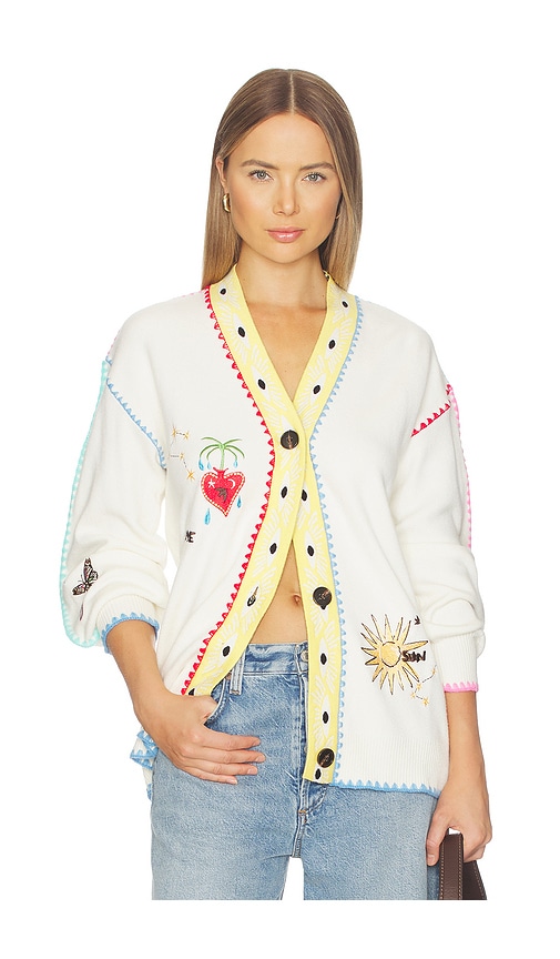Never Fully Dressed Cream Celestial Martha Cardigan