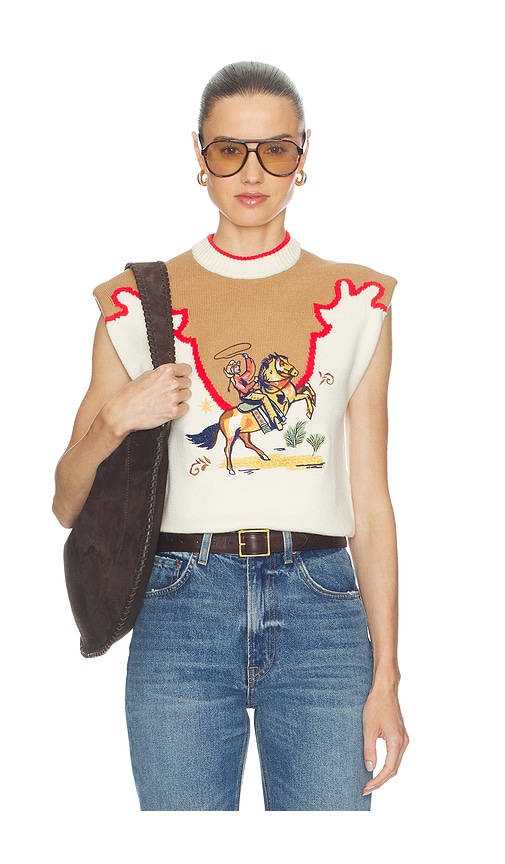 Never Fully Dressed Cowgirl Ro Knitted Tank