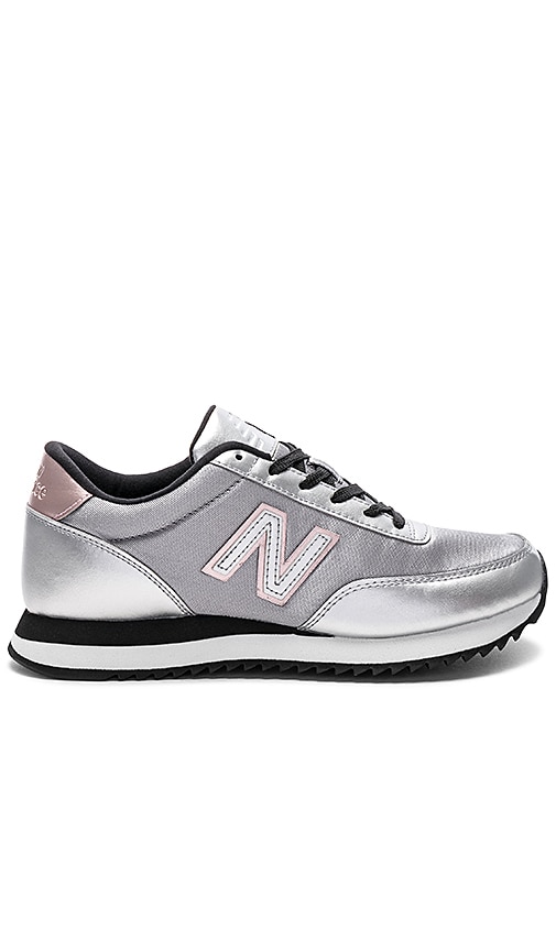 new balance silver shoes