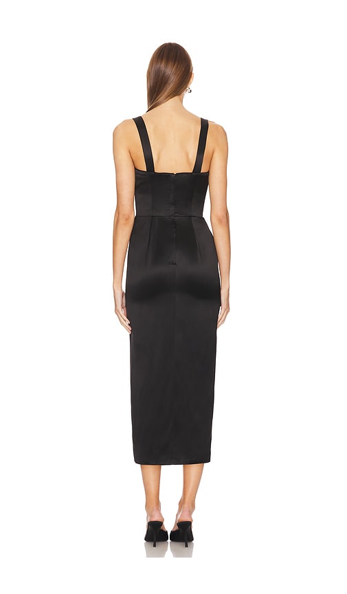  Nicholas Midi-kleid Gia In Black. Größe 0. Also In 8, 10. 