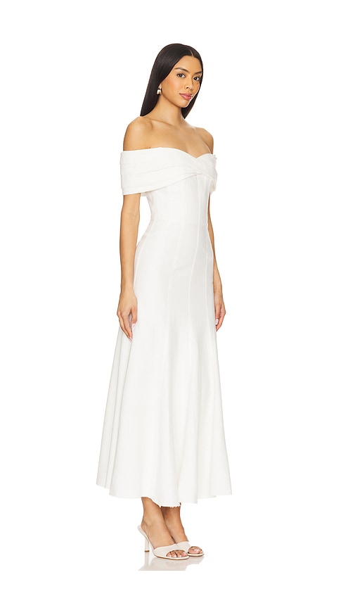 Nicholas Ariana Maxi Dress In Ivory