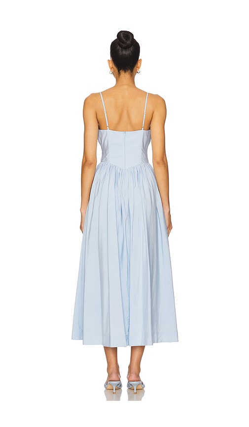  Nicholas Midi-kleid Becker In Baby Blue. Größe 8. Also In 2, 4. 