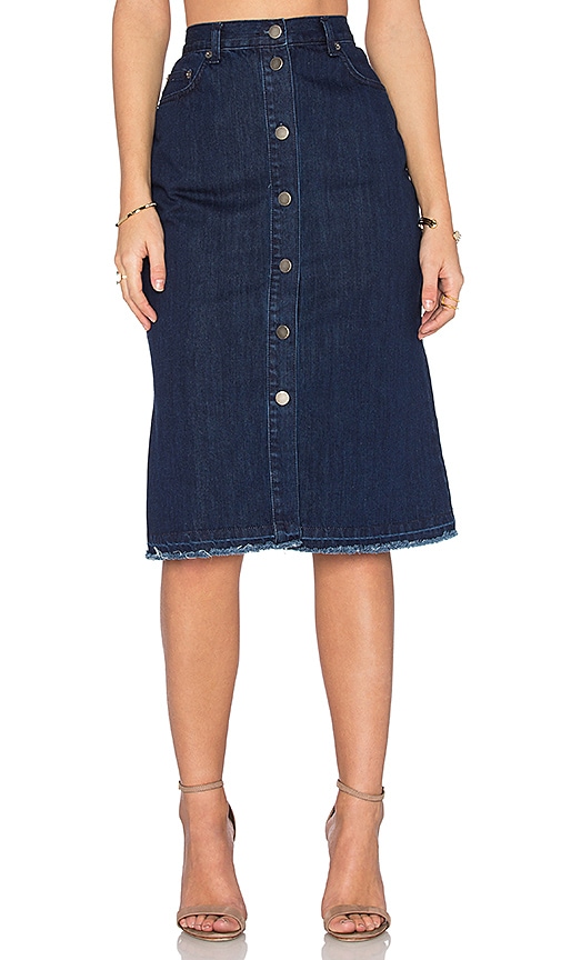 Nicholas button outlet front skirt