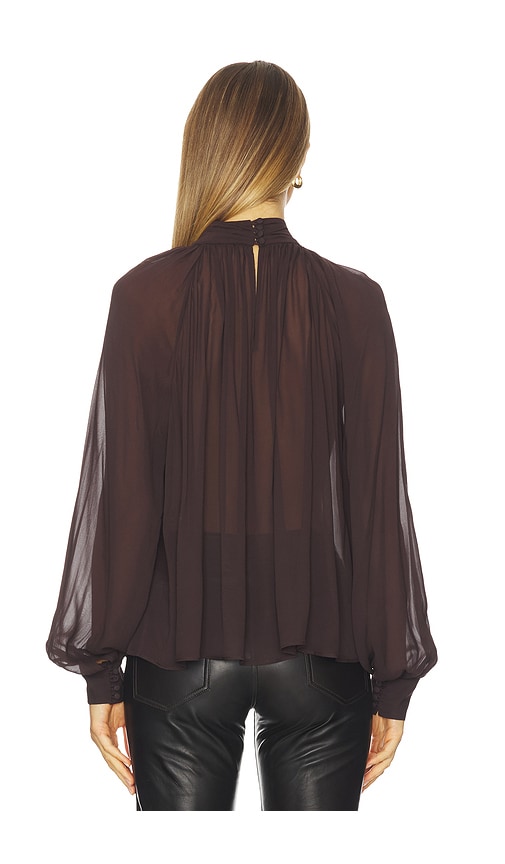  Nicholas Bluse Solene In Chocolate. Größe 0. Also In 2, 4, 6, 8, 10. 