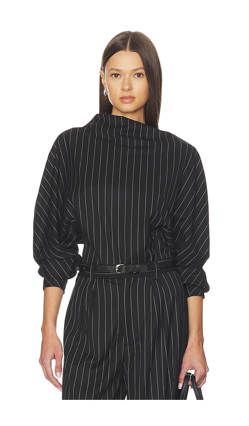 NICHOLAS Bettina Draped Long Sleeve Top