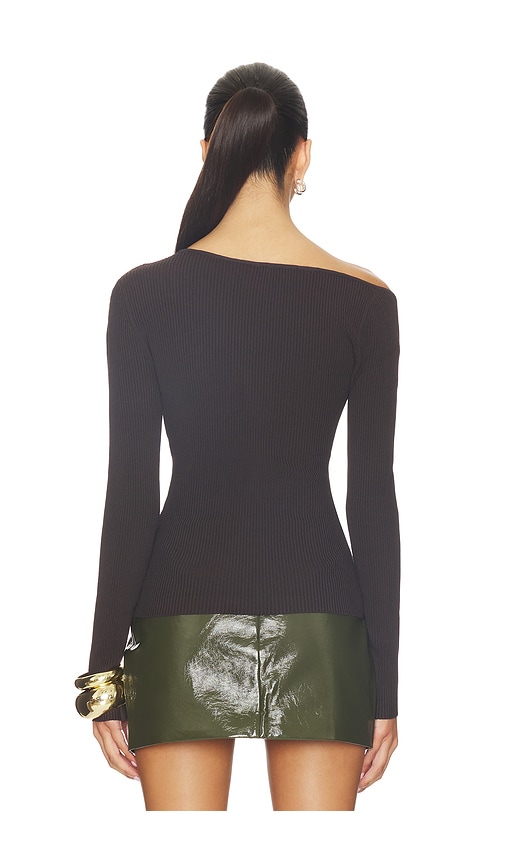  Nicholas Ripp-shirt Falda In Chocolate. Größe S. Also In Xs, M, L. 